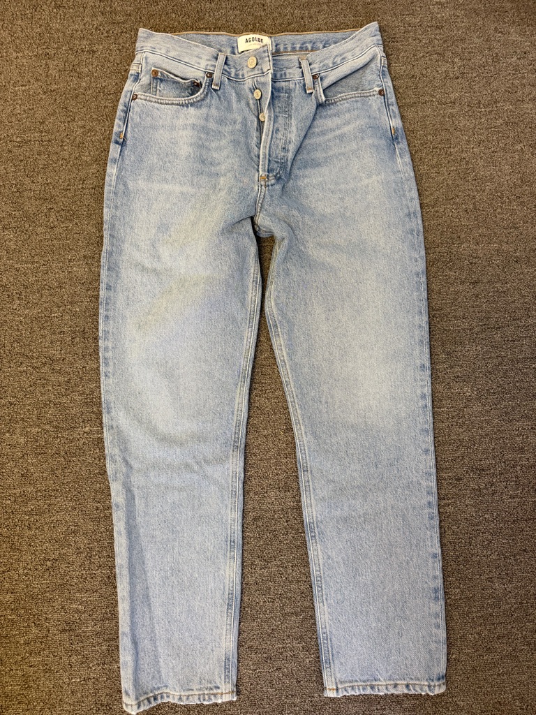 Agolde Light Blue Straight Women’s Jeans